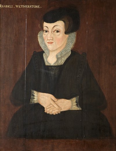 Isabell Wetherstone, ca. 1605 von English School