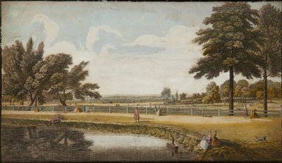 Kensington Gardens, ca. 1740-60 von English School