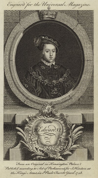 König Edward VI. von English School