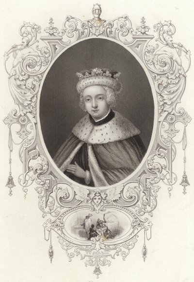 König Eduard V. von England von English School