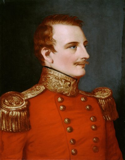 Major Henry Walter Bellew (1802-1842) ca. 1841 von English School