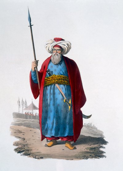 Mamelukenoffizier, 1818 von English School