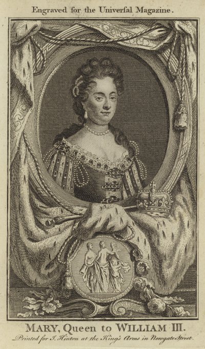 Mary, Königin von William III. von English School