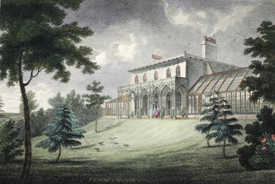 Mount Ararat, Wimbledon, veröffentlicht um 1828 von English School