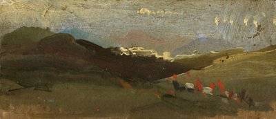 Berglandschaft von English School