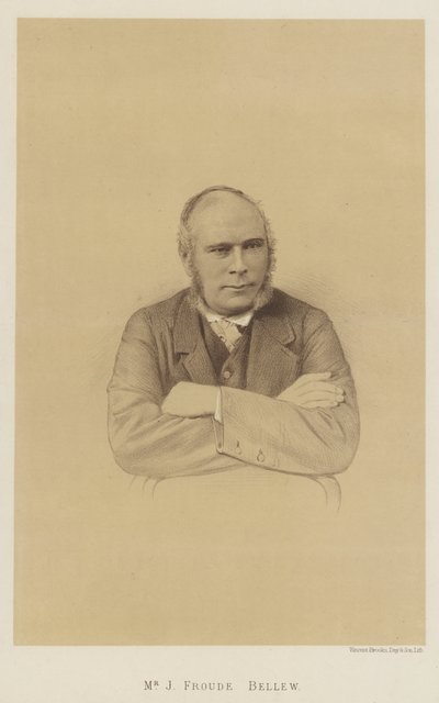 Mr. J. Froude Bellew (Lithographie) von English School