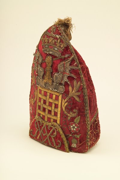 Grenadiermütze eines Offiziers, um 1708 von English School
