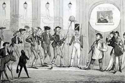 Arme erfrorene Gärtner, 1820 von English School