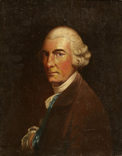 Porträt von George William Fairfax von English School