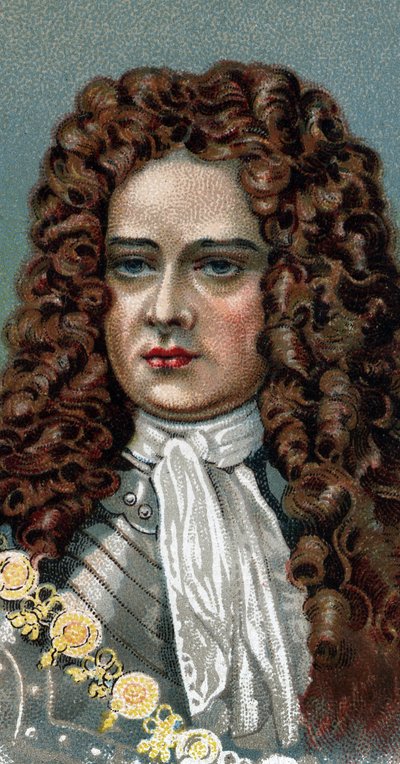 Porträt von John Churchill von English School