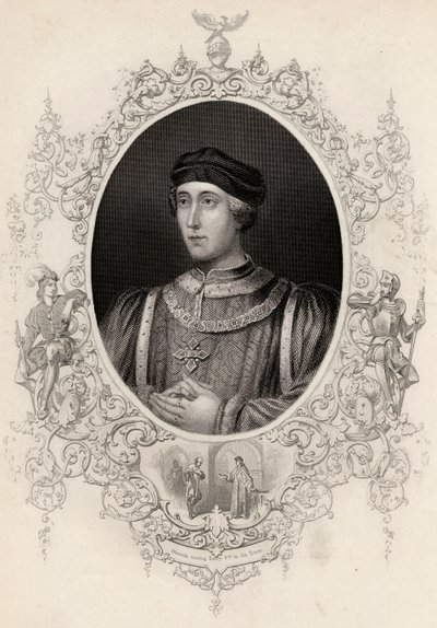 Porträt von König Heinrich VI. von English School