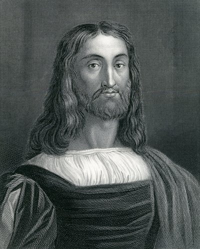 Porträt von Raimondi, 19. Jahrhundert von English School