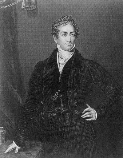 Porträt von Sir Robert Peel (1788-1850) von English School