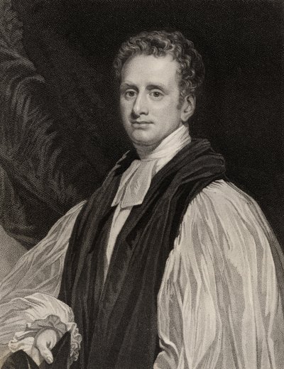 Reginald Heber (1783-1826) von English School