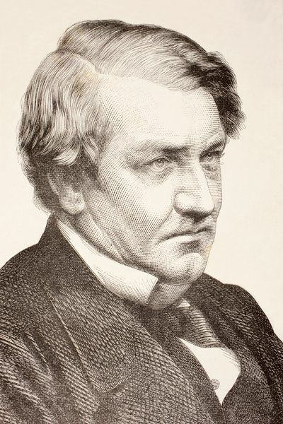 Richard Bourke (Lithographie) von English School