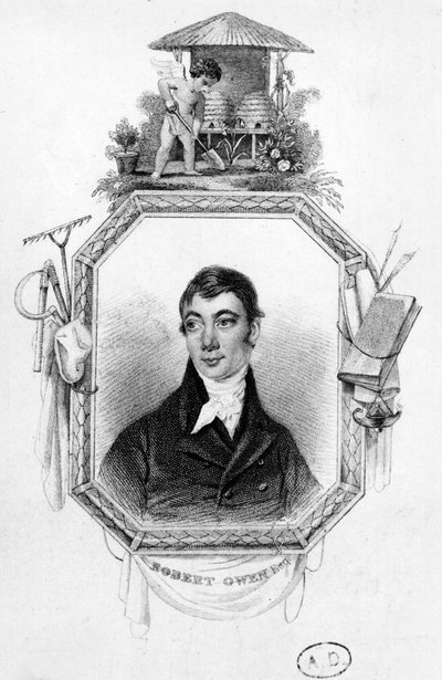 Robert Owen (1771-1858) von English School