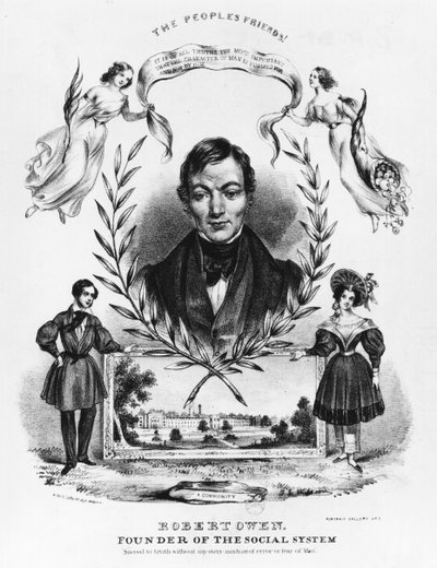 Robert Owen (1771-1858) von English School