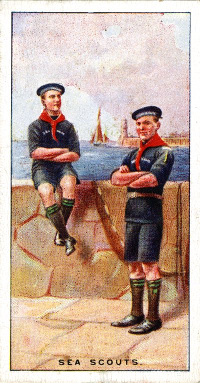 Seepfadfinder, 1929 von English School
