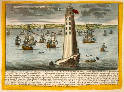 Zweiter Eddystone-Leuchtturm, nahe Plymouth von English School