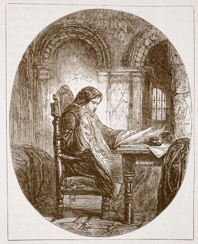 Sir John Eliot im Gefängnis von English School