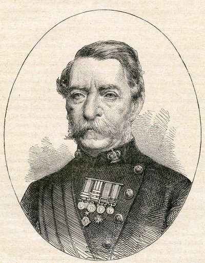Sir Robert Napier, 1868 von English School