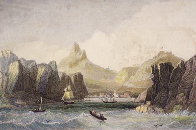 St. Helena Insel von English School