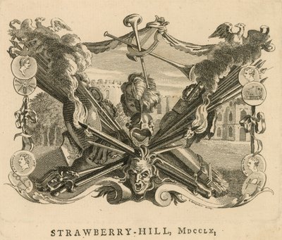 Strawberry Hill, London, 1760 von English School