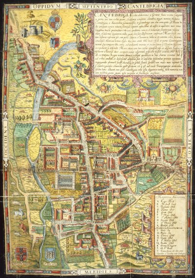 Stadtplan von Cambridge von English School