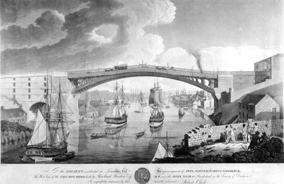 Die Gusseisenbrücke von English School