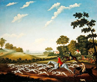 Die Jagd, ca. 1770 von English School