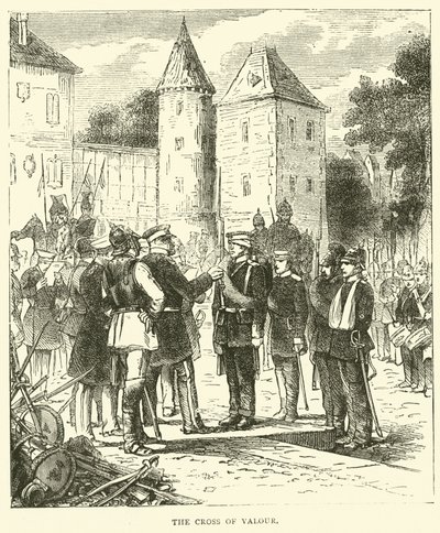 Das Kreuz des Mutes, September 1870 von English School