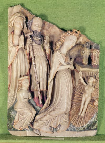 Die Geburt Christi, ca. 1470-90 von English School