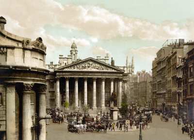 Die Royal Exchange, London von English School