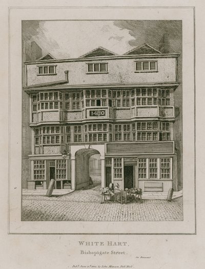 The White Hart, Bishopsgate Street von English School