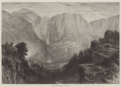 Das Yosemite-Tal, Kalifornien (Gravur) von English School