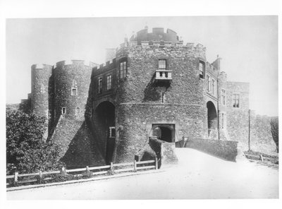 Ansicht des Constables Gate, erbaut 1221-27 von English School