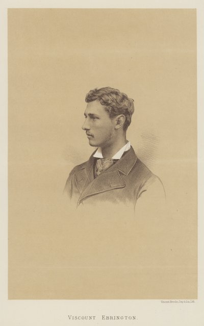 Viscount Ebrington (Lithographie) von English School