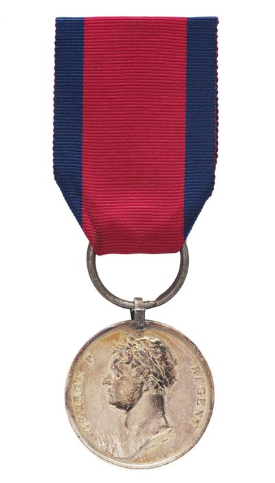 Waterloo-Medaille von English School