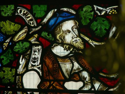 Fenster Ew, Darstellung des Propheten Ezechiel von English School