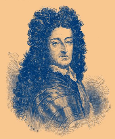 Porträt von König Wilhelm III von English School