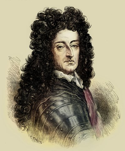 Porträt von König Wilhelm III. von English School