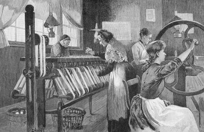 Seidenweber von Spitalfields, 1893 von Enoch Ward