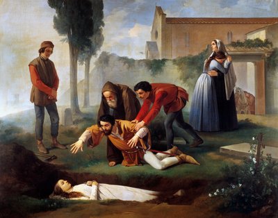 Begräbnis von Pia de Tolomei von Enrico Pollastrini