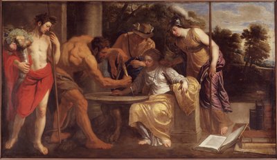 Arbeit und Beständigkeit, 1640 von Erasmus Quellinus the Younger