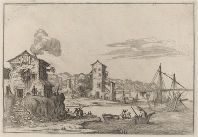 Rustikaler Hafen von Ercole Bazicaluva