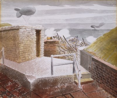 Küstenverteidigung von Eric Ravilious