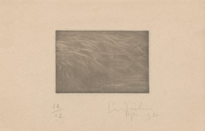 Abstrakte Komposition von Erich Wichmann (signed by artist)