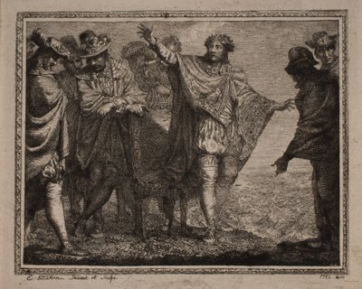 Knud der Große und seine Höflinge von Erik Pauelsen