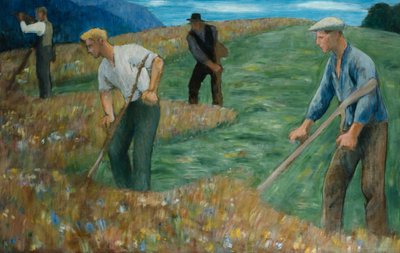 Die Mäher von Erik Theodor Werenskiold