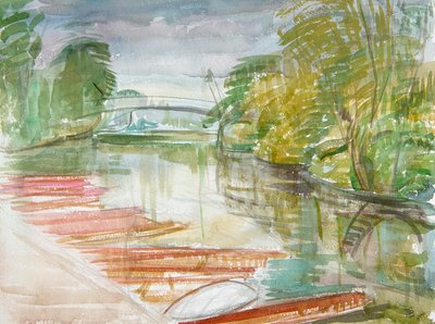 Punts auf dem Cherwell von Erin Townsend